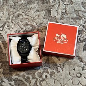 Coach Watch Black